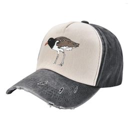 Ball Caps B: BIRDS - OYSTER CATCHER Baseball Cap Beach Hat Hiking Western Hats Woman Men's