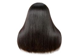 Jewish Wigs Ombre Black Color 1b Silky Straight 100 European Cuticle Aligned Virgin Human Hair Kosher Wig for White Woman Fast E6655304
