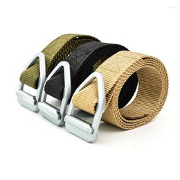 Waist Support Nylon Head Tactical Belt Alloy Buckle Outdoor Fashion Casual Inner