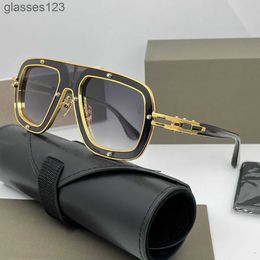2024Mens Designer Sunglasses DTS427 RAKETO Limited Edition Retro Eyewear Designers Outdoor Beach Style Goggles AntiUltraviolet Lightweight Metal Frame Ra