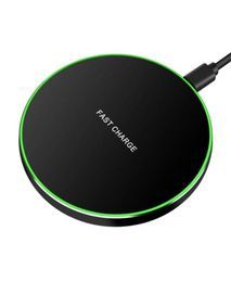 2019 New QI Wireless Charger Portable Charger For IPhone X Factory Fast 10W Wireless Charger For Samsung S8 For IPhone5170719