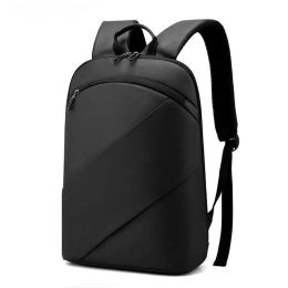 Backpack Men Backpacks Ultra Thin Laptop Bag 15.6 Inch Business Travel Light Wearresistan Backpack Waterproof Students School Bags