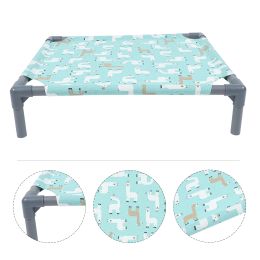 Mats Dog Bed Guinea Pet Beds For Small Dogs Camp Bed Detachable Cat Tent Plastic Legs Guinea Comfortable Sleeping Nest Pet Supply