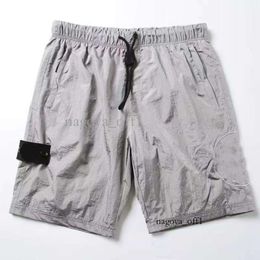 Islands New Shorts for Both Men and Women, Summer Thin Casual Sports Loose Beach Waterproof Five Division Pants 252