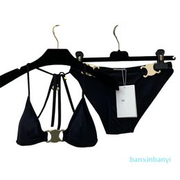 Black Designer Bikinis Luxury Swimsuit Women Swimsuits Tank Swimwear Two Piece Designers Bikini Woman Bathing Suits