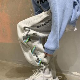 Men's Pants Male Sweat Plain Sport Trousers Athletic Jogger Sweatpants For Men Training Track Cotton Tracksuit Bottoms Korean Style