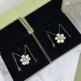Pendants 2024 Selling 925 Sterling Silver Christmas Sun Flower Necklace Women's Exquisite Versatile Fashion Jewellery