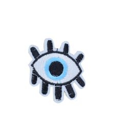 10PCS Cartoon Eyes Patches for Clothing Bags Iron on Transfer Applique Patch for Kids Jeans DIY Sew on Embroidery Badge1412189