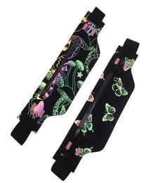 Designers Butterfly Printing Bags Fashion Ultrathin Waist Outdoor Bag Colourful Shoulder Belt Purse Pocket Mushroom Handbags Fanny 7845833