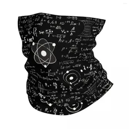 Bandanas Geek Math Teacher Neck Gaiter Women Men UV Protection Winter Science Physics Bandana Scarf For Ski