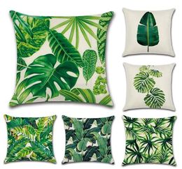 Luxury Leaves of rainforest Cushion Cover Pillow Case Home Textiles supplies decorative throw pillows chair seat Preference3010524