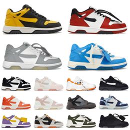 2024 OG Original Flat Out Of Office OOO Low Tops casual shoes offes Panda Black Grey Olive Green Red Syracuse UNC White Top Leather Loafers skateboard Sneakers 36-45