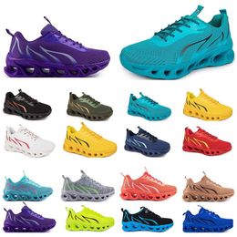 spring men women shoes Running Shoes fashion sports suitable sneakers Leisure lace-up Color black white blocking antiskid big size GAI 431