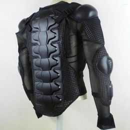 Motorcycle Apparel Black Racing Skiing Full Body Protection Armor Jacket XL