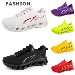 men women running shoes Black White Red Blue Yellow Neon Green Grey mens trainers sports fashion outdoor athletic sneakers eur38-45 GAI color74