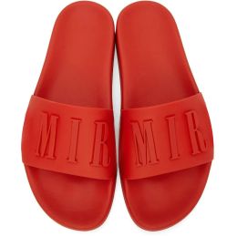 AM Designer Pool slide mens slippers womens PILLOW COMFORT MULES Slipper designer shoes slipper black blue orange