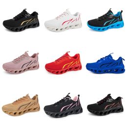 men running shoes women GAI white black navy blue light Brown mens trainers sports purple Breathable Walking shoes Four trendings trendings