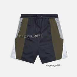 Kiths Summer New Men's Mesh Gym Fitness Esercizio Jogger Pantaloncini sportivi con pantaloncini a doppio strato ricamati 526