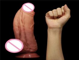 Silicone Realistic Dildo Adult Female Masturbator Anal Huge Artificial Penis For Women Thick Big Dick With Suction Cup Sex Toys X03164914