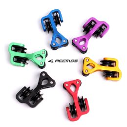 Equipment Aluminium Alloy Archery Hunting Roller Glide Bow String Separator Pulley cable slide Compound Bow String Splitter for Shooting