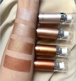 Makeup Face Body Luminizer Bronzers Highlighters Liquid Setting Spray Shimmer Brighten Glow Rose Gold Highlight Makeup Waterproo5358090