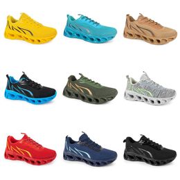 Women Black Men Shoes Running White Purple Pink Green Navy Blue Light Yellow Beige Nude Plum Mens Trainers Female Sports Sneakers 64 s