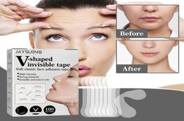 Invisible Face Stickers Neck Eye Double Chin Lift V Shape Refill Tapes Thin Makeup Fafting Patch Lifting Face Sticker7076337