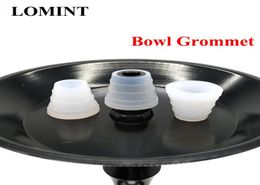 LOMINT White Hookah Bowl Grommet Silicone Rubber Seal For Shisha Hookahs Chicha Narguile DIY Small Big Size Accessories Factory Wh2815235