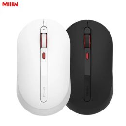 Mice New Miiiw Wireless Mute Mouse 800/1200/1600DPI Multispeed DPI Mute Button 2.4GHz Wireless Receiver Silent Mouse Gaming Mouse