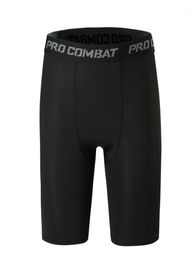 4 Colours Mens Compression Pants for Summer Knee Length Pro Combat Pants Gym Shorts Exercise Active Jogging Pants Running Jogger12987723