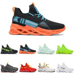 High Quality Non-Brand Running Shoes Triple Black White Grey Blue Fashion Light Couple Shoe Mens Trainers GAI Outdoor Sports Sneakers 2009