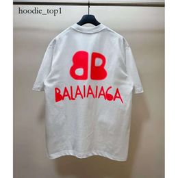 Paris Shirt New Balanace T Shirt Women Brand Shirt Men's Plus Size Hoodies & Sweatshirts Cotton Mens Golf T-shirt Balanace Blank Embroidered High Qualit Shirt 1153