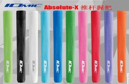 New mens IOMIC Absolutex Golf putter grips High quality rubber Golf clubs grips 10 colors in choice 1pcslot putter grips sh5045686