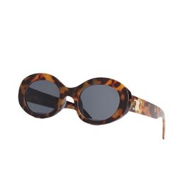 Fashion Designers New Overseas Triumphal Arch Elliptical Frame Sunglasses Classic Glasses Famous brand sunglasses