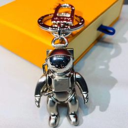 Newly designed astronaut key ring accessories design key ring solid metal car key ring gift box packaging240m