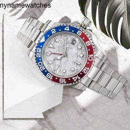 Top Rolaxs Watch Swiss Watches Automatic Hip Hop Male Luxury Water Proof Brand Stainless Steel Round Clock Men Mechanical Wristwatches Gift Boyfriend Montre De Luxe