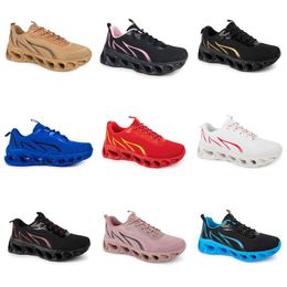 2024 men women running shoes GAI black white purple pink green navy blue light yellow Beige Nude plum mens trainers sports sneakers sixteen