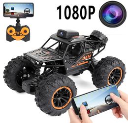 Electric RC Car Radio controlled car APP Remote control Wifi Camera HD RC 4WD Buggy SUV 1 18 Rc s Electric toys for boys Climbing 4364528