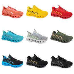 men women running shoes GAI black white purple pink green navy blue light yellow Beige Nude plum mens trainers Female sports sneakers jun3 trendings