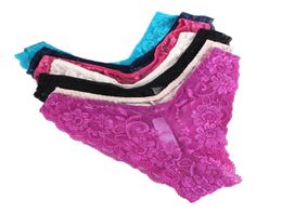 Fashion Sexy Women Briefs Panties Womens Lace Underwear Thong G String Woman Short String S M L XL XXL XXXL 4XL4522713