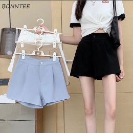 Shorts Shorts Women Summer Highwaist Allmatch Pockets Daily BF Baggiest College Breathable Leisure Trendy Fashion Thin Female Ulzzang