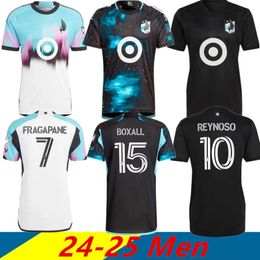 24-25 Soccer Jerseys MLS Minnesota United FC Amarilla Arriaga Boxall Dibassy Dotson Fragapane Garcia Henry Hlongwane Irwin Kallman Lawrence Lod Reynoso Tapias