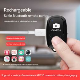 Mobile phone selfie Bluetooth remote control small mini-novel flip button Tiktok multi-function control remote wireless camera for Apple Android Huawei Xiaomi