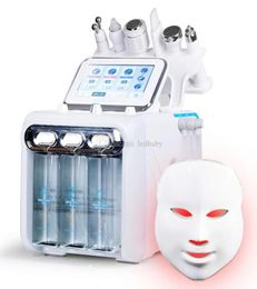 7IN1 Facial Machine led mask RF Skin Rejuvenaiton Microdermabrasion Hydro Dermabrasion Biolifting Wrinkle Removal Hydrofacial Spa6411141