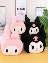 2024 Stuffed Animals 50cm Whole Cartoon plush toys Lovely kuromi pillow dolls