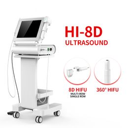 2024 New HIFU 8D Ultrasound Machine Face Lift Skin Care Wrinkle Removal Anti Ageing Skin Tightening Wrinkle Remover Machine