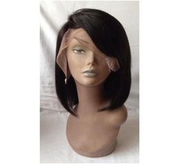 lace front short wigs bobo wig Lace Front Human Hair Wigs For Black Women short wigs Pre Plucked Natural Hairline With Baby Hair4441000