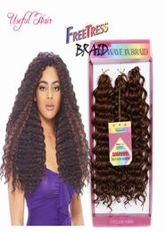 10inch tress preloop crochet hair extensions brazilian hair bundles pre looped savana jerry Curly synthetic braiding hair for 9668364