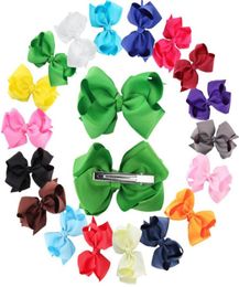 Kids Hair Bows Childrens Accessories Toddler Baby Hairbows Flowers Ribbons Barrettes BB Clip4070090