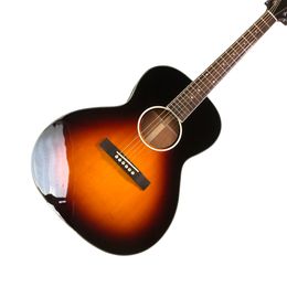 39-inch mold 000 series 6-string solid wood profile sunset color acoustic guitar